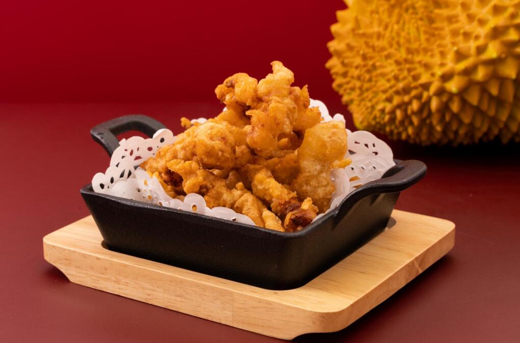 創(chuàng)意新品丨榴蓮酥肉，吃一口就忘不掉的味道！